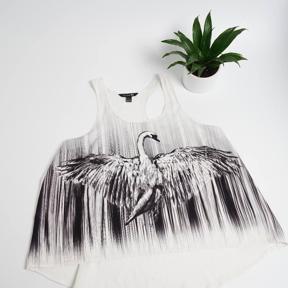 Forever 21 Bird Tank Top